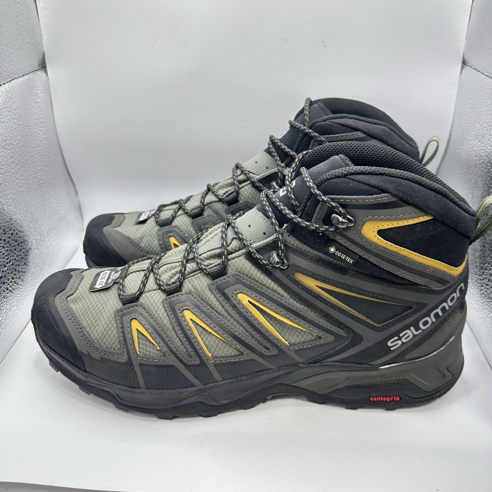 Salomon SALOMON X Ultra 3 Mid GTX Men’s Hiking Boots | Size 13 (W) Size US 13 / EU 46 - 3 Thumbnail