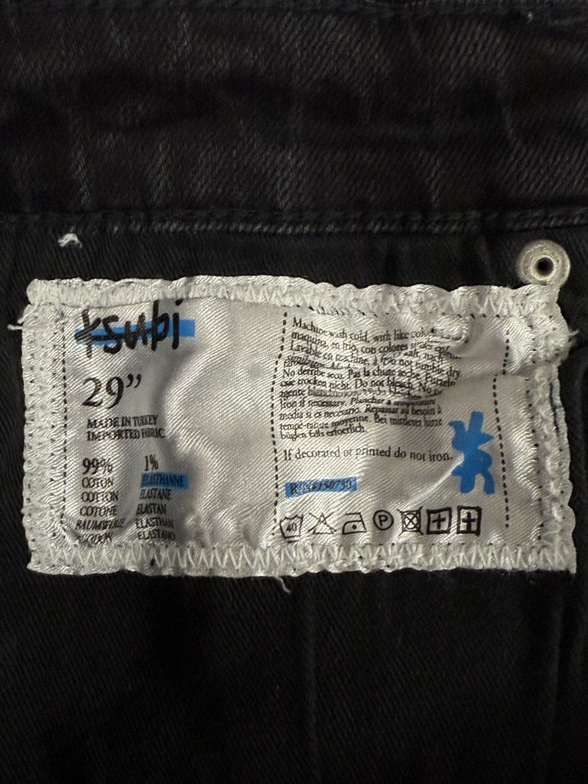 Ksubi Ksubi Black Boneyard Denim Jeans Sz. 29 Distressed Grunge Size US 29 - 6 Thumbnail