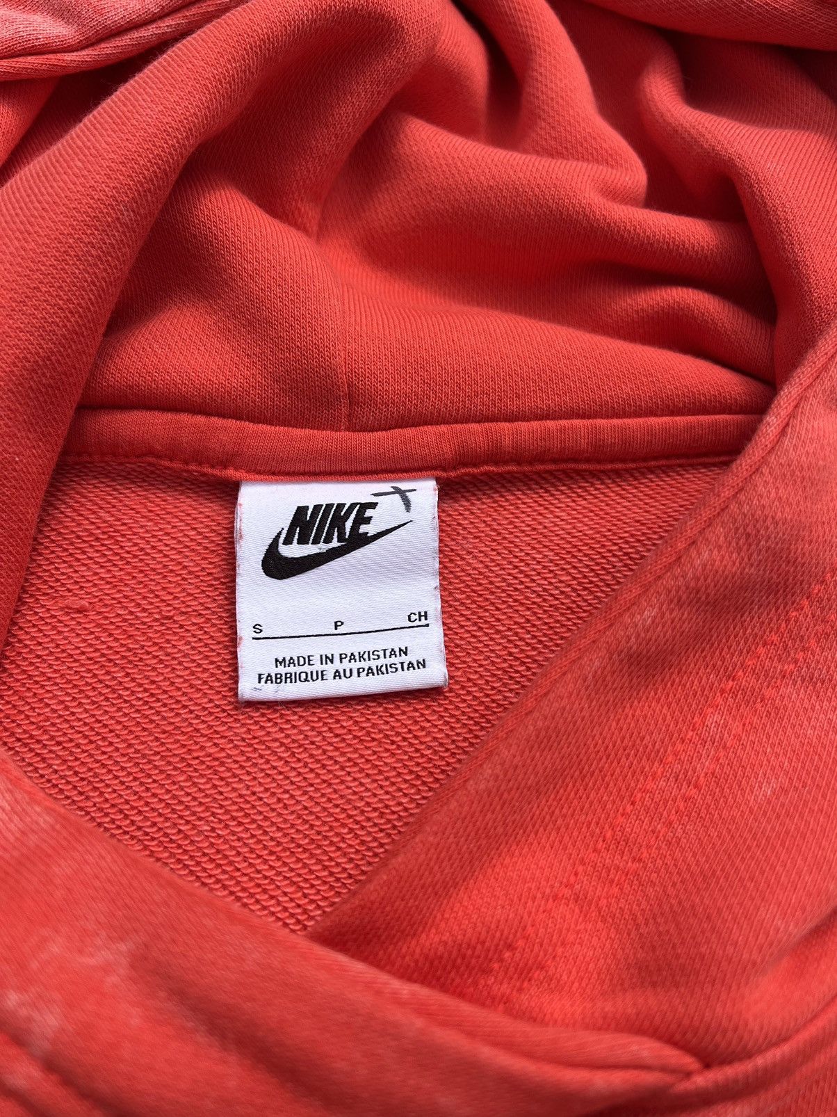 Nike × Nike ACG Nike Center Swoosh Pink/Red Tie Dye Hoodie Sweatshirt Vtg Size US S / EU 44-46 / 1 - 5 Thumbnail