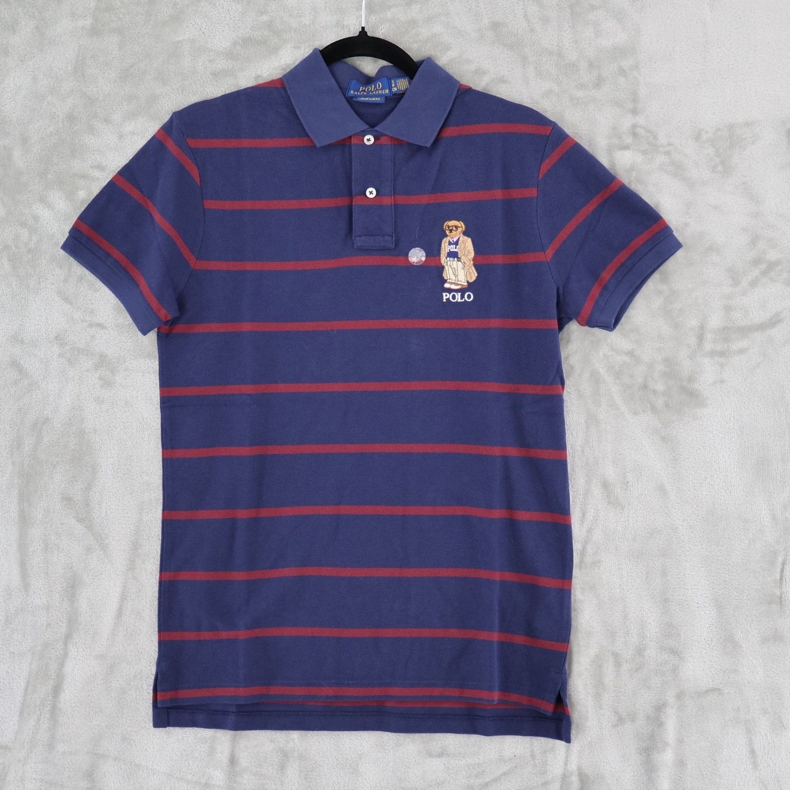 Polo Ralph Lauren Polo Ralph Lauren Classic Fit Bear Mesh Polo Shirt Men Small Size US S / EU 44-46 / 1 - 1 Thumbnail