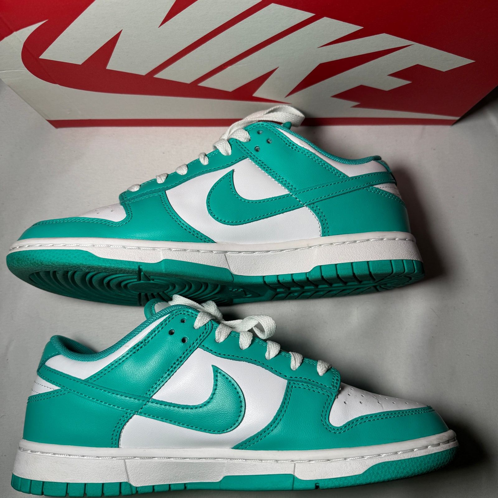 Nike Size 7 - Nike Nike Dunk Low Clear Jade Men's Shoes Size US 7 / EU 40 - 3 Thumbnail