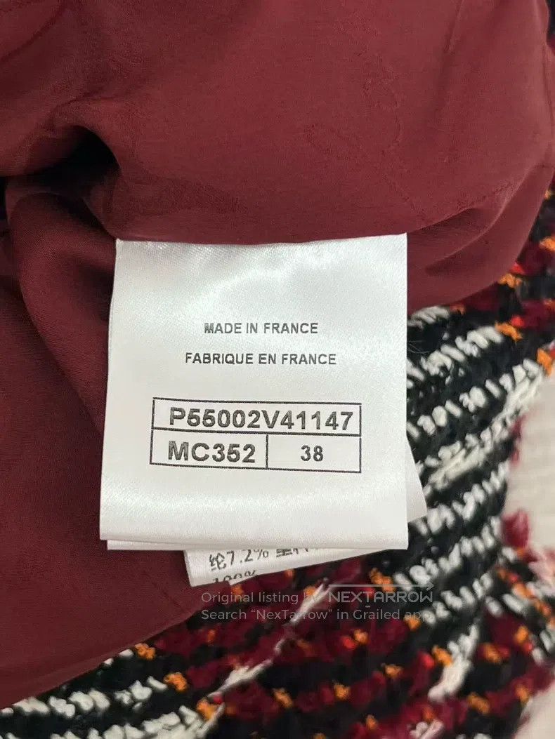 Chanel Chanel Doll collar plaid jacket Size XS / US 0-2 / IT 36-38 - 5 Thumbnail