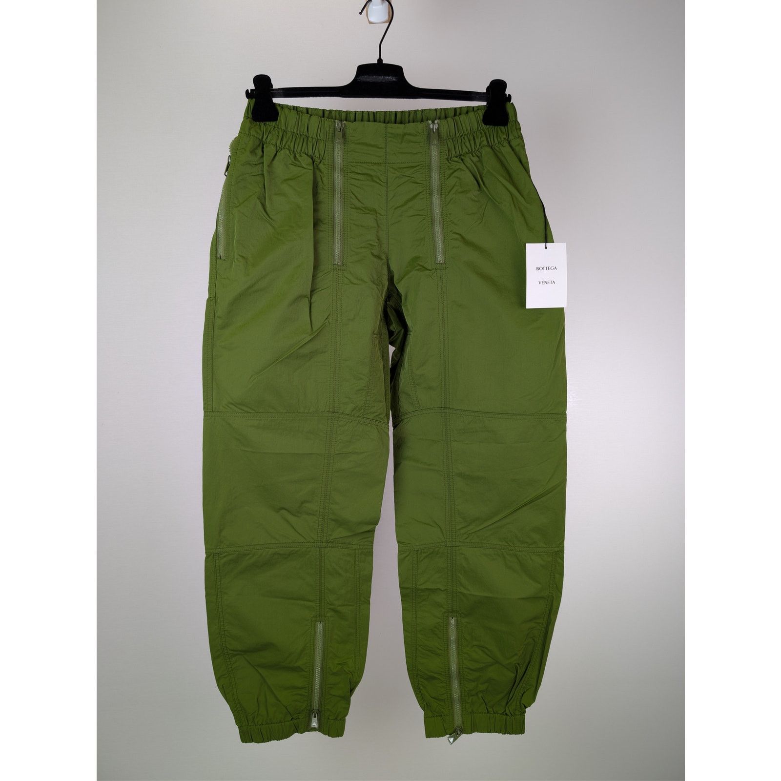 Bottega Veneta o1rshd1 Zipped Tech Nylon Trousers Pants in Jalapeno Size US 34 / EU 50 - 2 Thumbnail