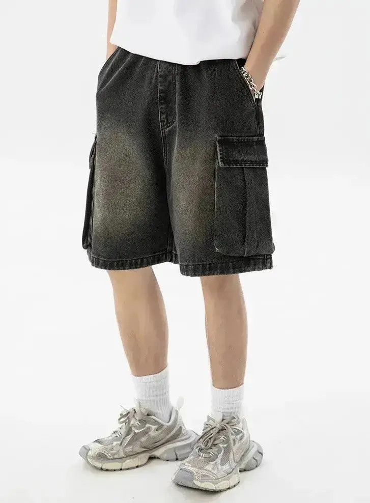 Japanese Brand Streetwear Retro Cargo Pockets Shorts y2k Size US 30 / EU 46 - 6 Thumbnail