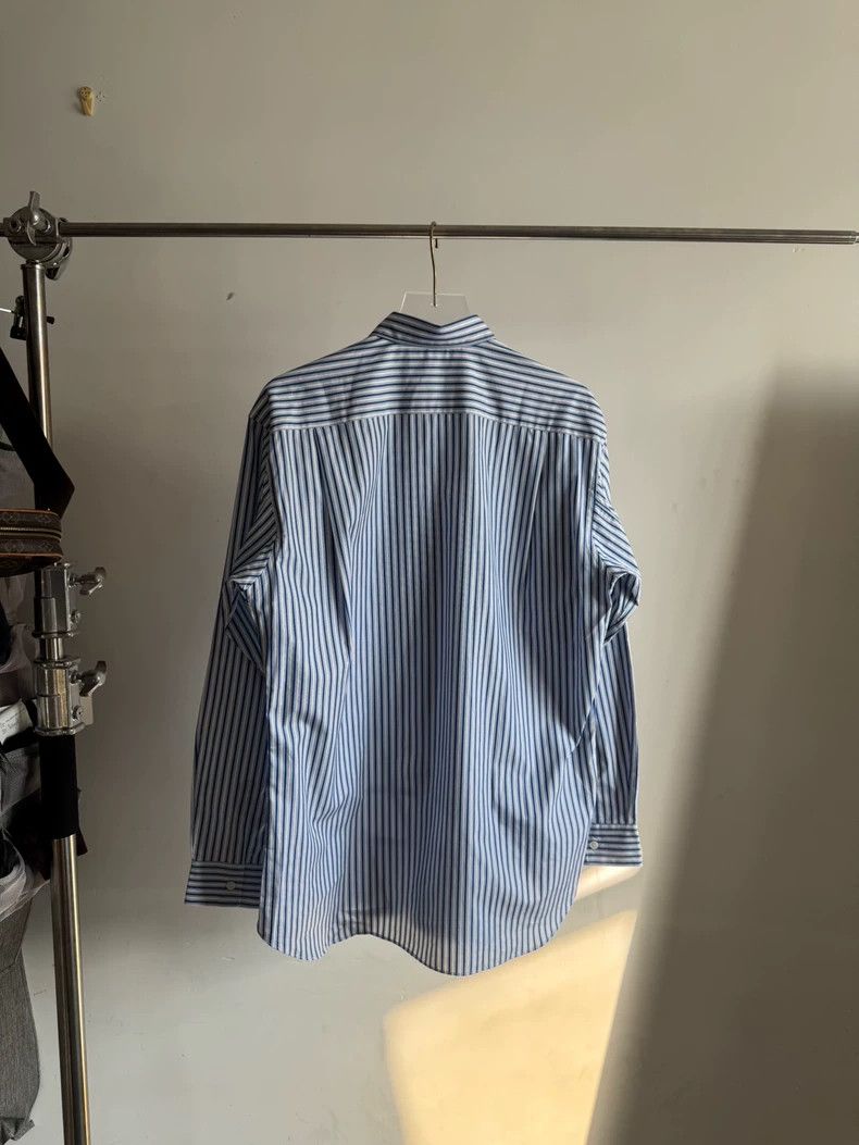Comme des Garcons Comme Des Garcons Striped Patchwork Shirt Size M / US 6-8 / IT 42-44 - 2 Thumbnail