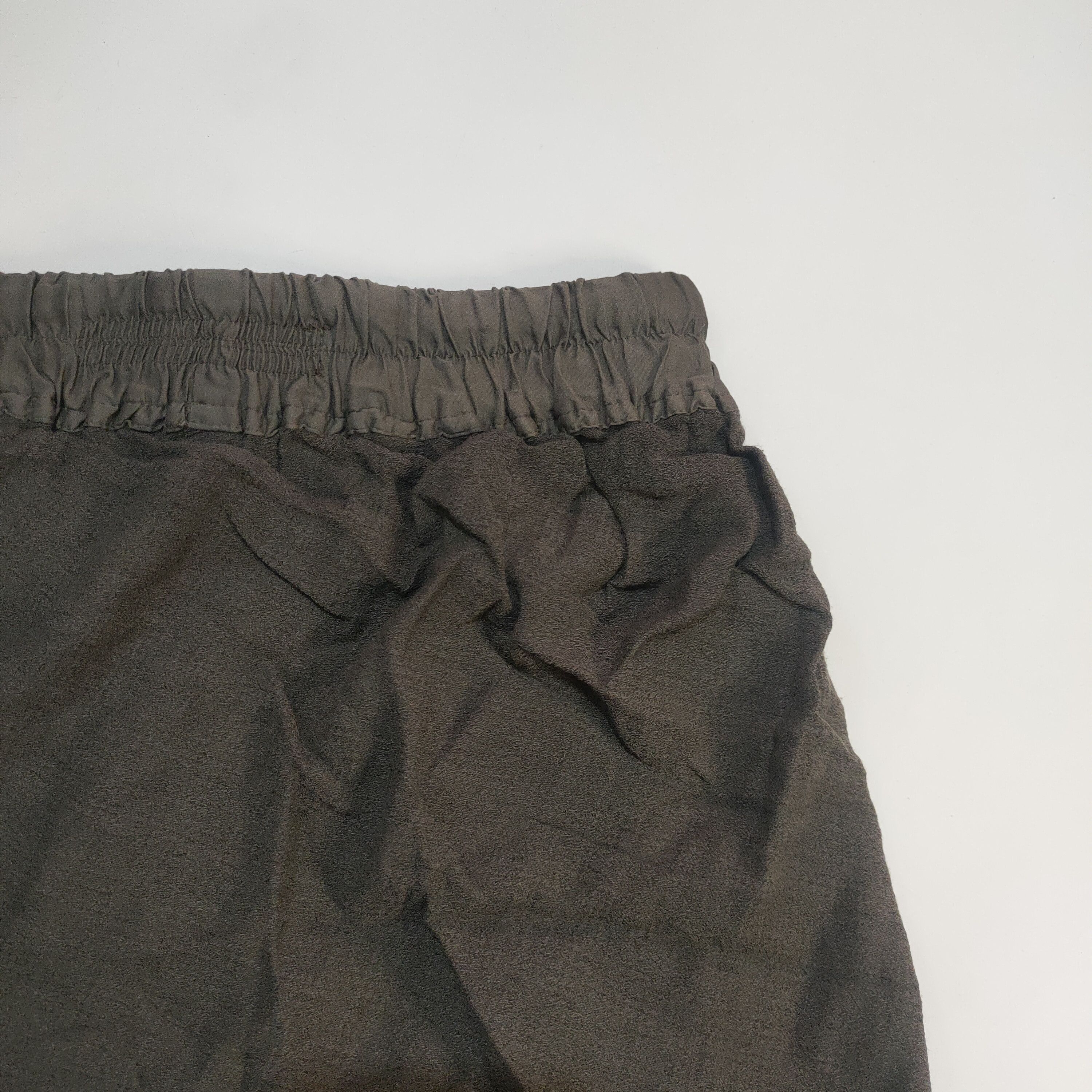 Rick Owens Rick Owens Cyclops S/S16 Drawstring Shorts in Beige Satin Size US 26 / EU 42 - 13 Thumbnail