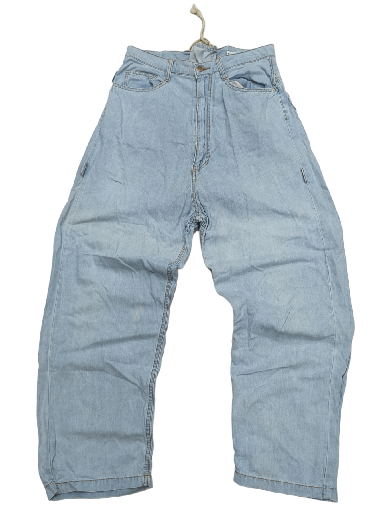 Issey Miyake × Ne-Net × Vintage 🔥NICE !! NE-NET ISSEY MIYAKE BAGGY DENIM PANT WOMEN Size 30" / US 8 / IT 44 - 2 Thumbnail