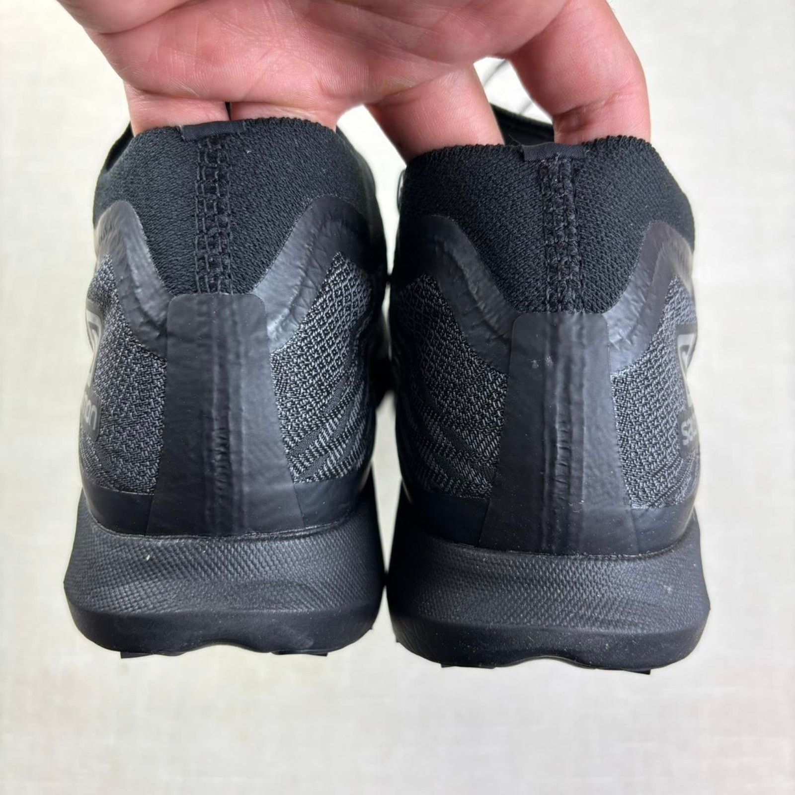 Salomon ♠️ 2021 Salomon Pulsar Black Limited "Triple Black" 12M Size US 12 / EU 45 - 6 Thumbnail