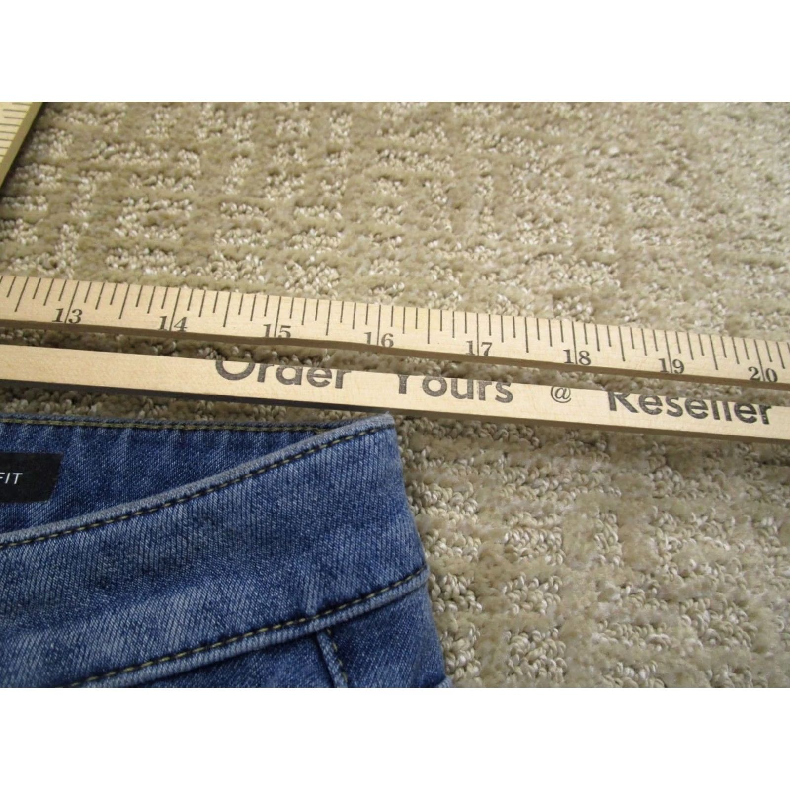 Vintage Judy Blue Jeans Women 31 Light Blue Boyfriend High Rise Stretch Denim Pants 5-Pocket Relaxed Fit Modern Size 24" / US 00 / IT 34 - 5 Thumbnail