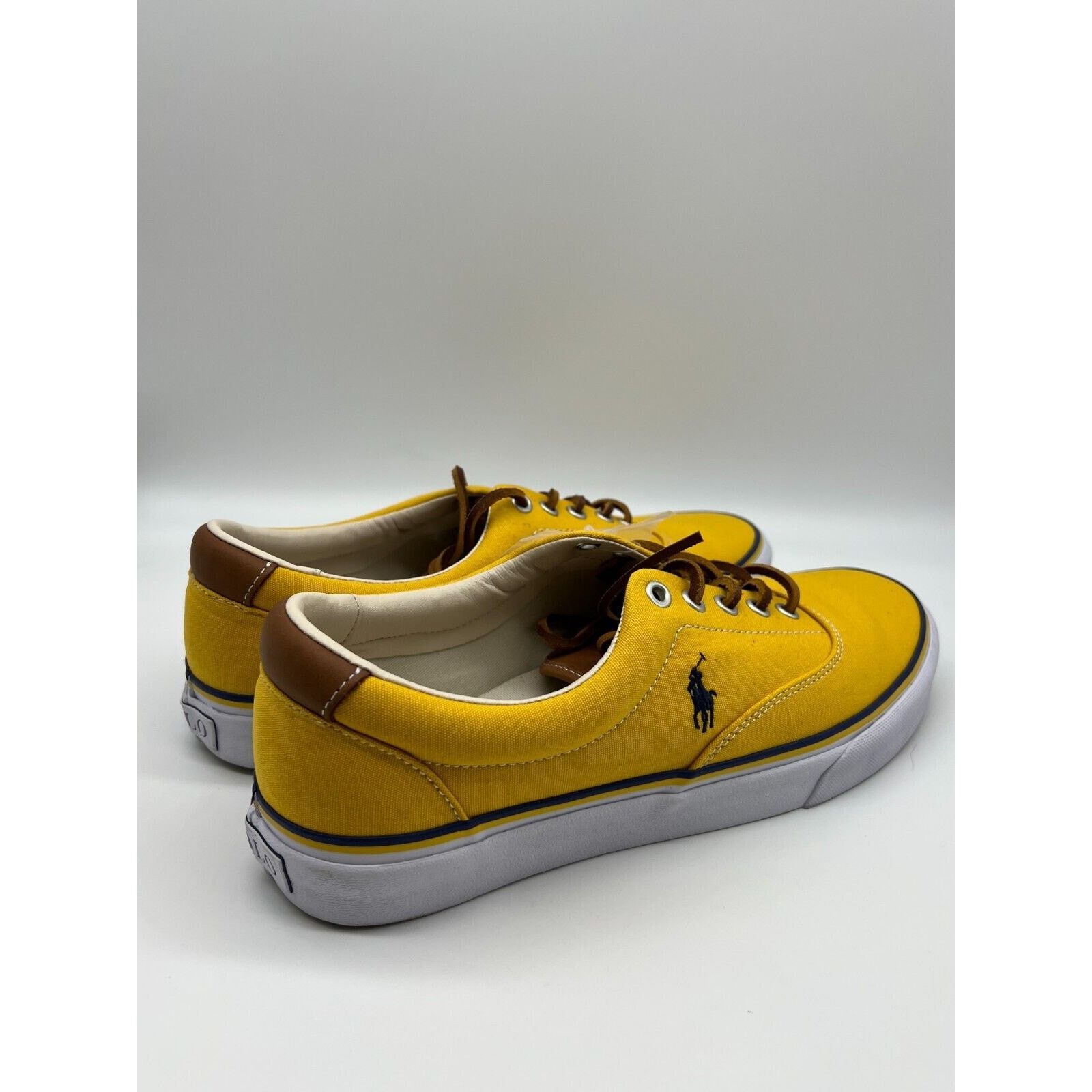 Polo Ralph Lauren Polo Ralph Lauren Men’s Keaton-Pony Canvas Mustard 10.5 Size US 10.5 / IT 40.5 - 8 Thumbnail