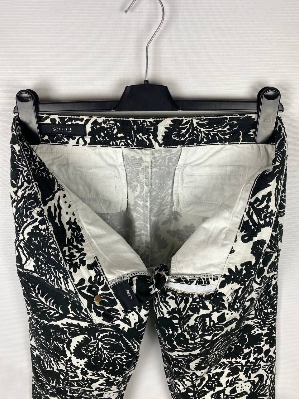 Gucci Gucci flower vintage pant woman size 42 Size 28" / US 6 / IT 42 - 10 Thumbnail