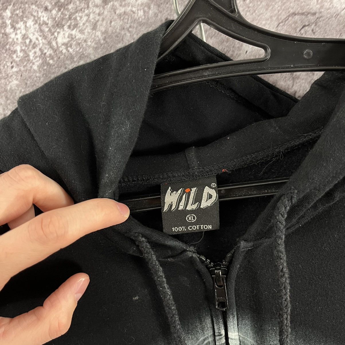 Other Vintage Wild Skulls Hoodie Neon Logo Gothic Street Style Size US XL / EU 56 / 4 - 9 Thumbnail