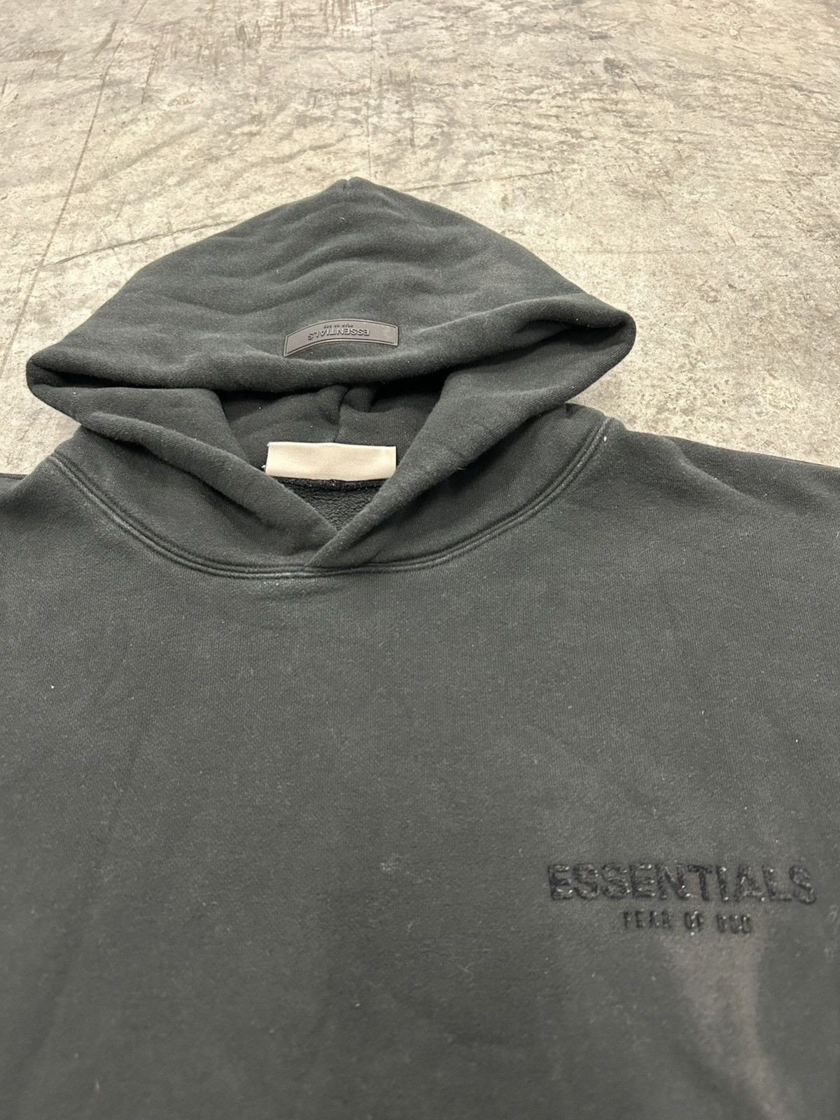 Fear of God Fear of God essentials hoodie faded Size US XL / EU 56 / 4 - 3 Thumbnail