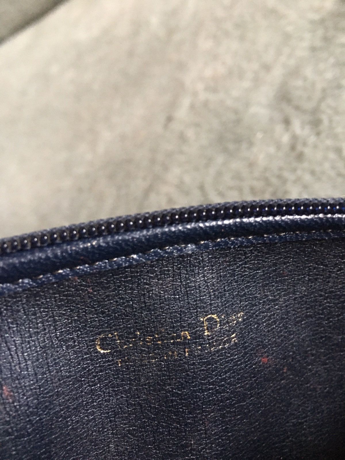 Dior × Vintage Christian Dior Canvas Monogram Vintage Clutch Travel Bag Size ONE SIZE - 8 Thumbnail