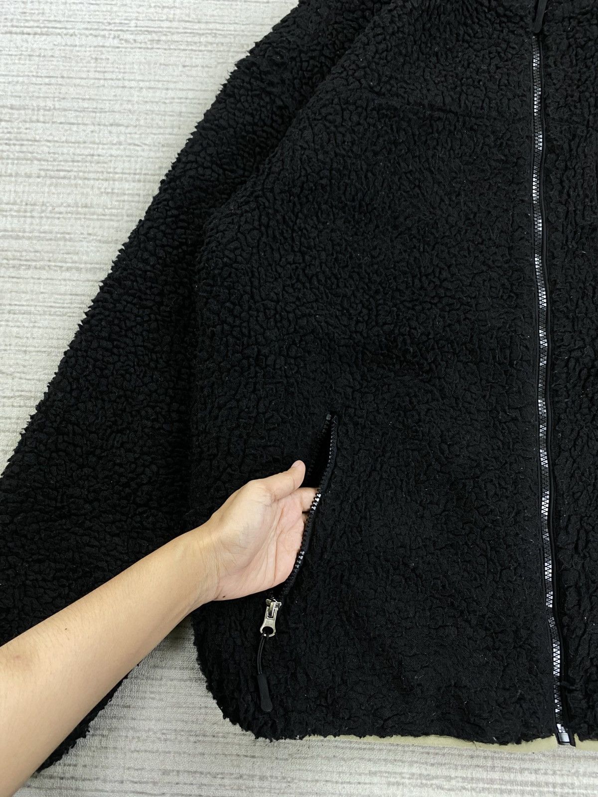 Japanese Brand Vintage Titicaca Retro Style Sherpa Zipper Jacket Size US XL / EU 56 / 4 - 5 Thumbnail