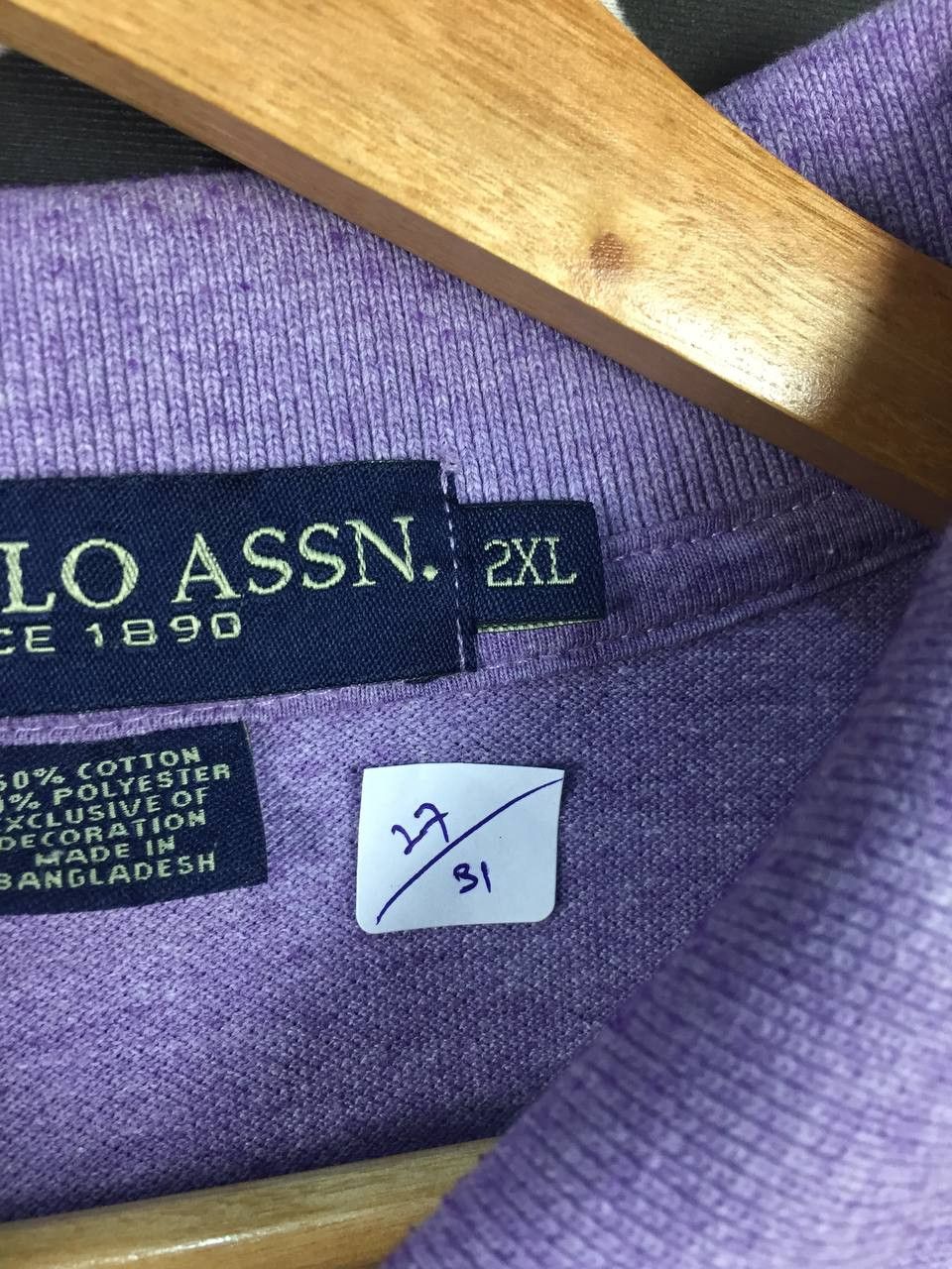 Polo Ralph Lauren × U.S. Polo Assn. × Vintage U.S Polo Assn. Embroidered Logo Polo Tee Size US XXL / EU 58 / 5 - 9 Thumbnail