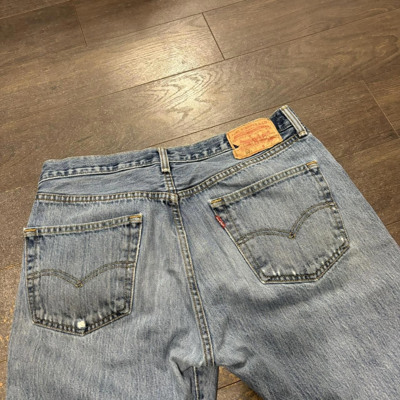 Levi's vintage made in Mexico light blue Levi’s 501 jeans 34x32 Size US 34 / EU 50 - 6 Thumbnail
