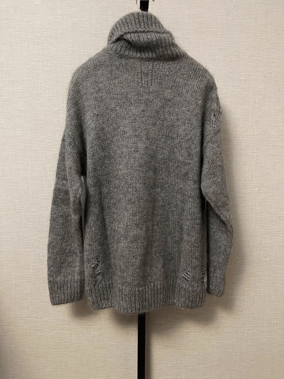 Saint Laurent Paris Saint Laurent Paris 16SS Oversized Mohair Hi-neck Knitwear Size US XS / EU 42 / 0 - 2 Thumbnail