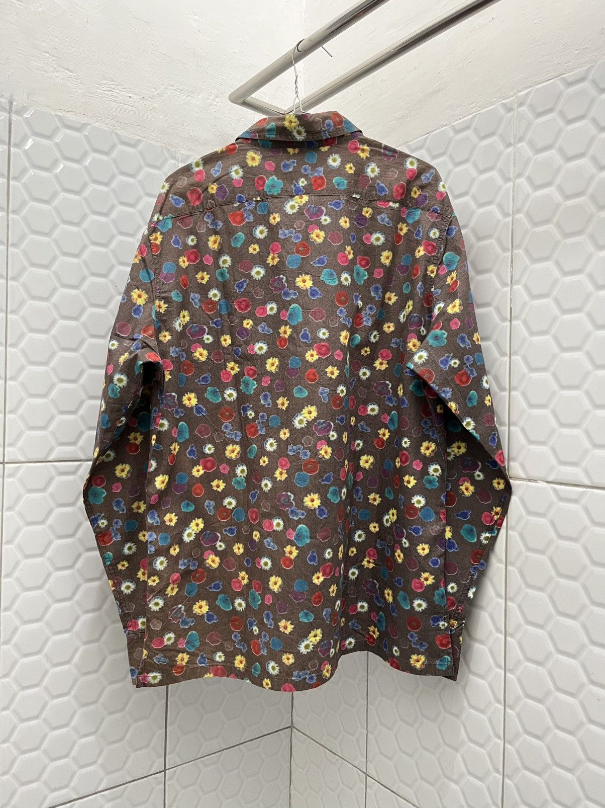 Paul Smith Vintage Paul Smith Printed Washed Shirt Size US L / EU 52-54 / 3 - 5 Thumbnail