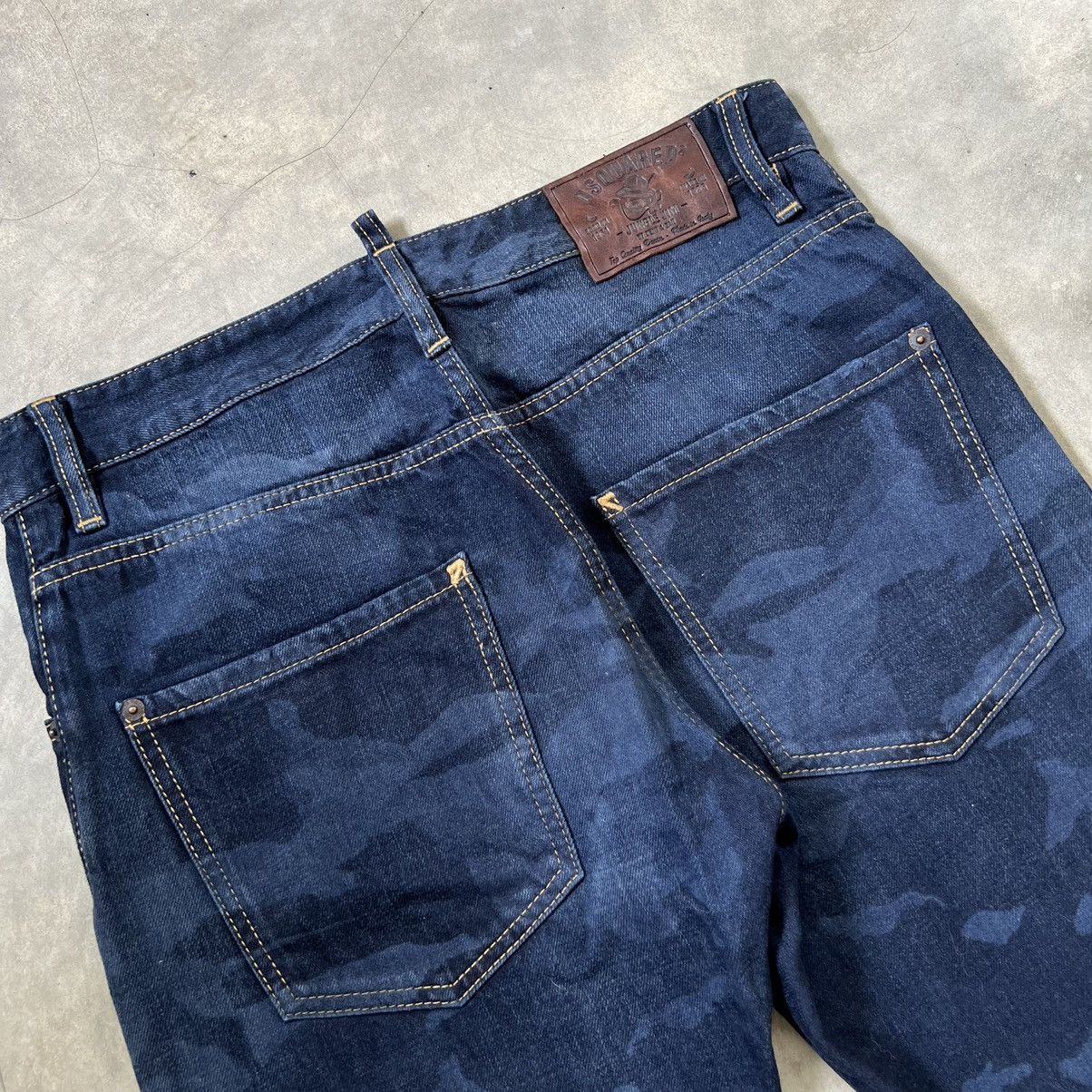 Dsquared2 Archive Dsquared2 Riders Style Camo Jeans Size US 32 / EU 48 - 5 Thumbnail