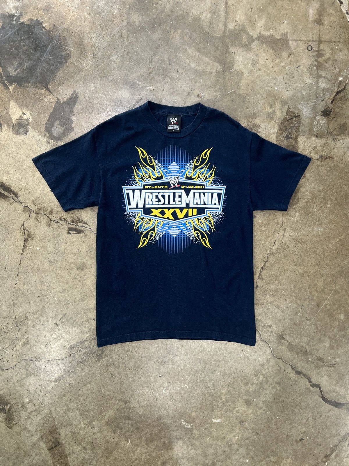 WWE Wrestlemania XXVII Wrestling WWE Tee Large Size US L / EU 52-54 / 3 - 2 Thumbnail