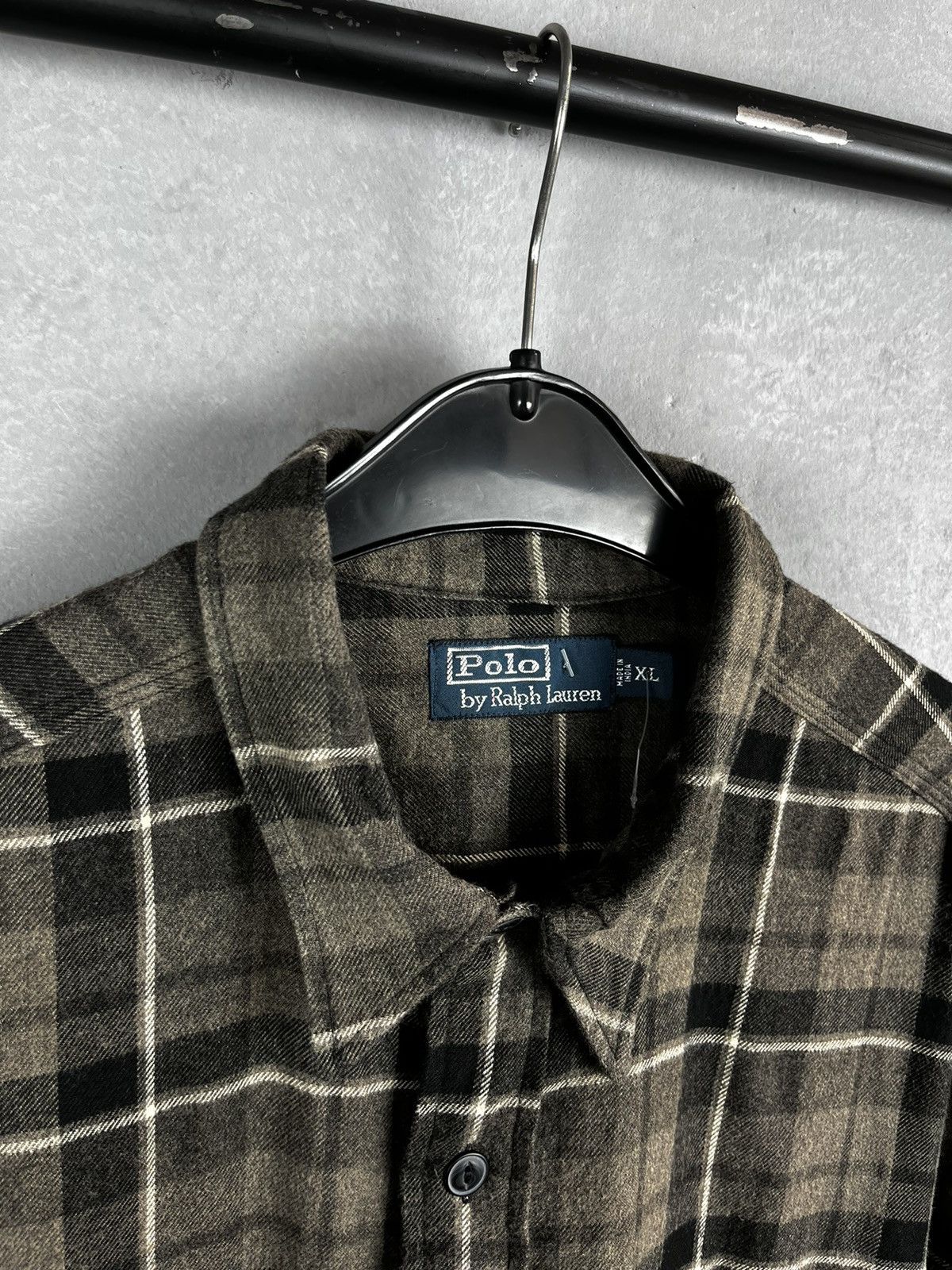 Polo Ralph Lauren × Ralph Lauren × Vintage Polo Ralph Lauren flannel shirt vintage Size US XL / EU 56 / 4 - 3 Thumbnail