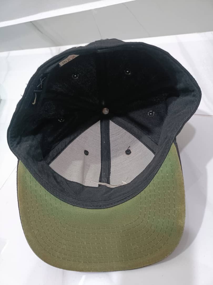 Nike Vintage Nike Swoosh Emboidered Fitted Golf Snapback Hat Size ONE SIZE - 5 Thumbnail