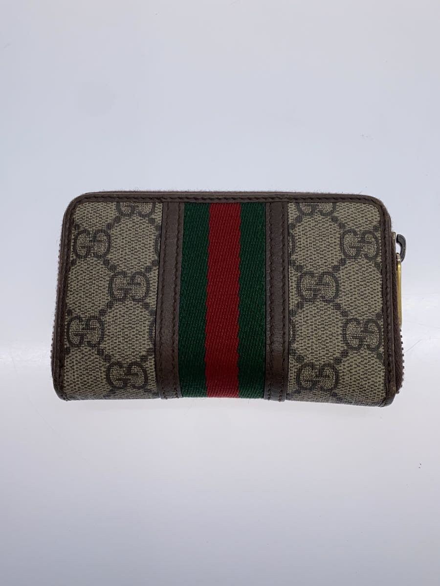 Gucci Gucci Leather Monogram Coin Case Multicolor Size ONE SIZE - 2 Thumbnail