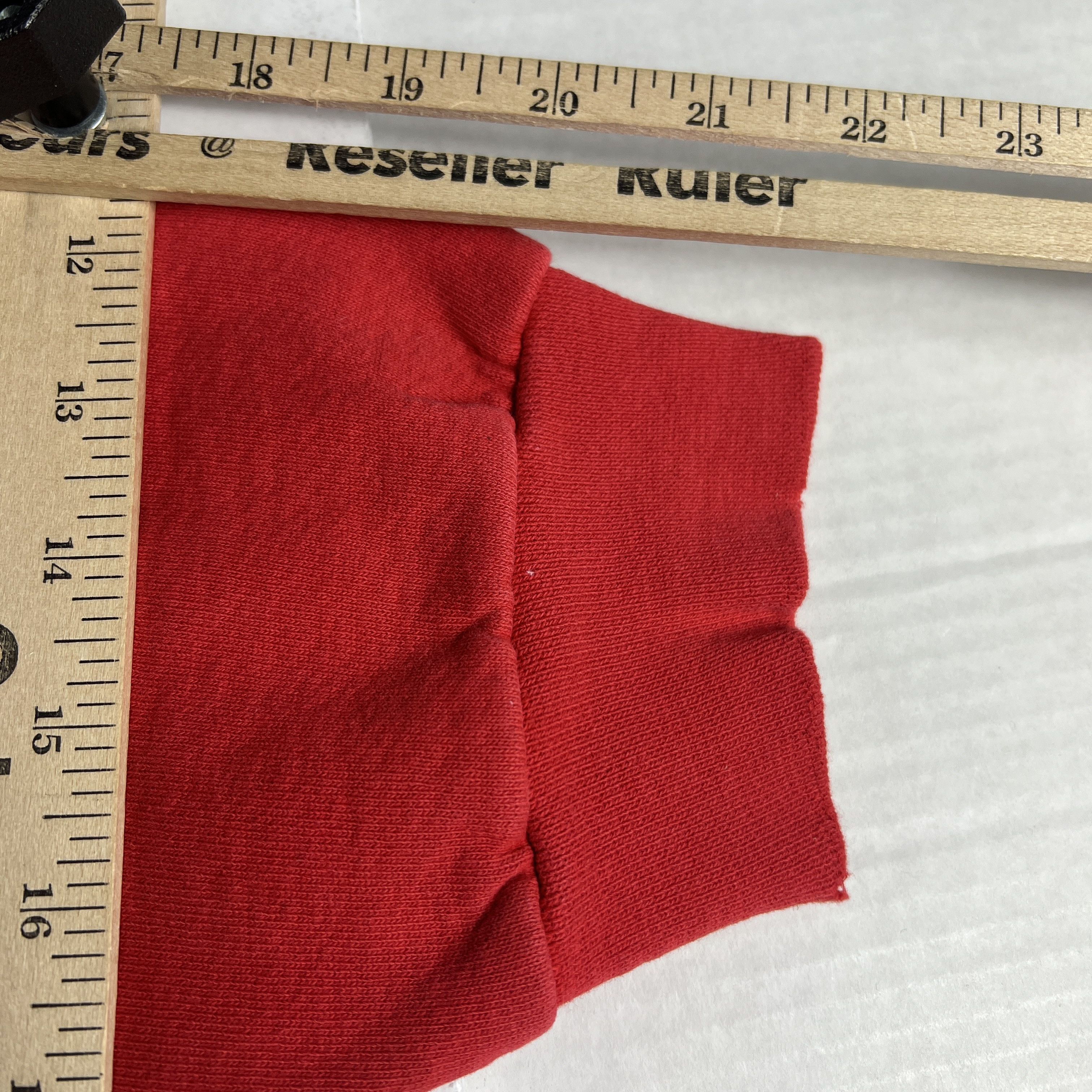Fruit Of The Loom × NCAA × Vintage Y2K Ohio State Buckeyes Sweatshirt Red Thrashed Crewneck Size US XL / EU 56 / 4 - 12 Thumbnail