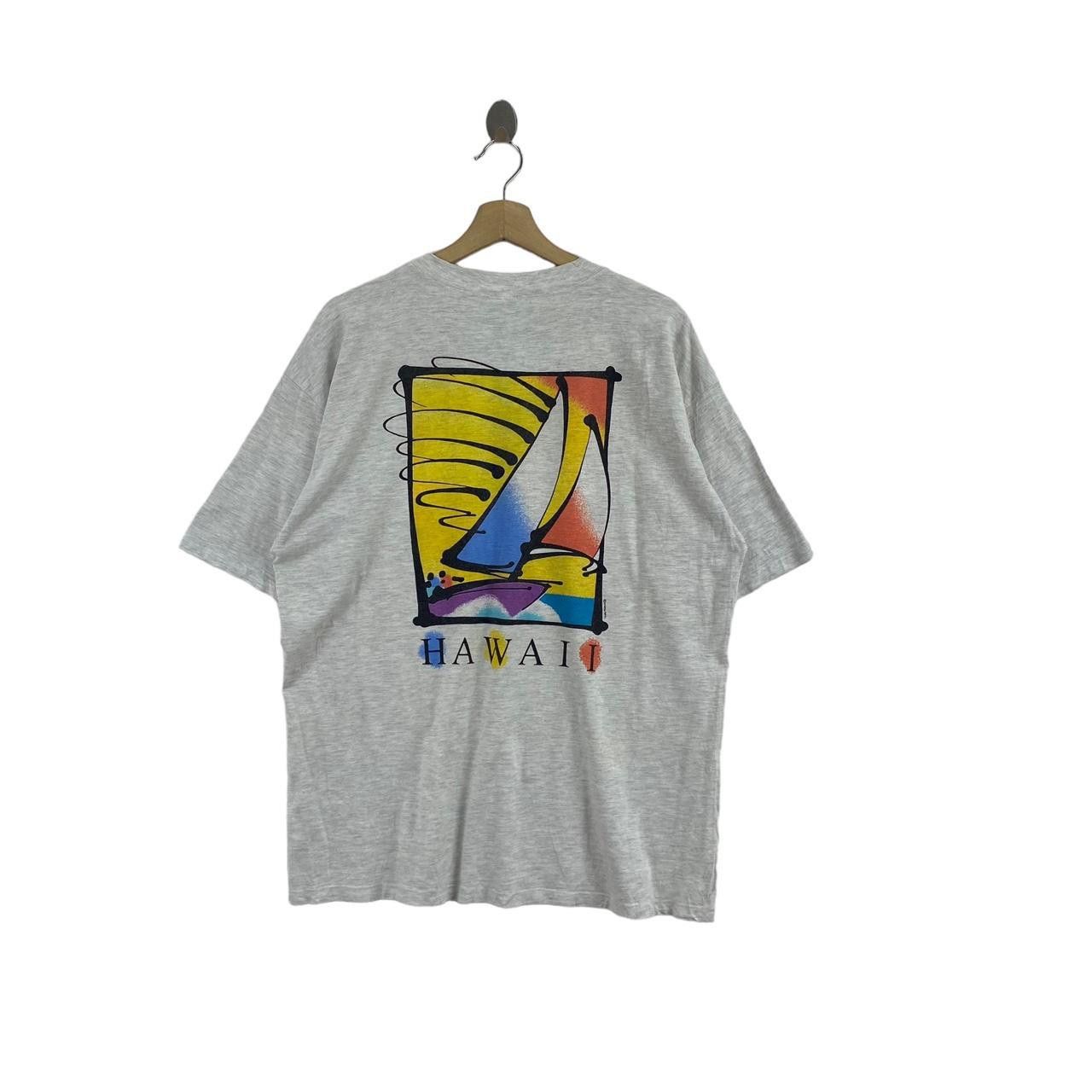 Other Vintage 80’ CRAZY SHIRT HAWAII Sailing Expedition Tee Shirt Size US L / EU 52-54 / 3 - 1 Thumbnail