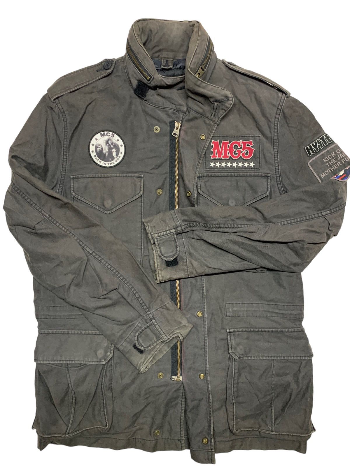 Hysteric Glamour Hysteric glamour x mc5 cotton military jacket Size US M / EU 48-50 / 2 - 1 Thumbnail
