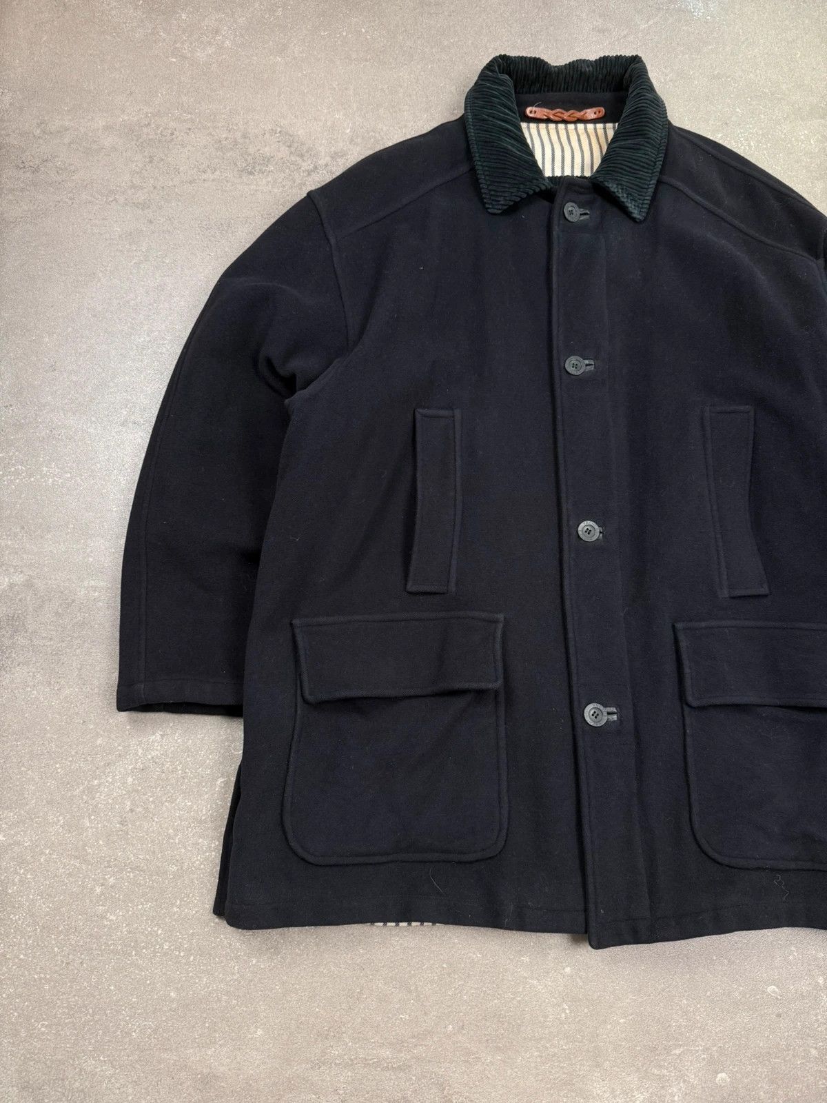 Ermenegildo Zegna Ermenegildo Zegna coat wool old money street wear Size US XL / EU 56 / 4 - 5 Thumbnail