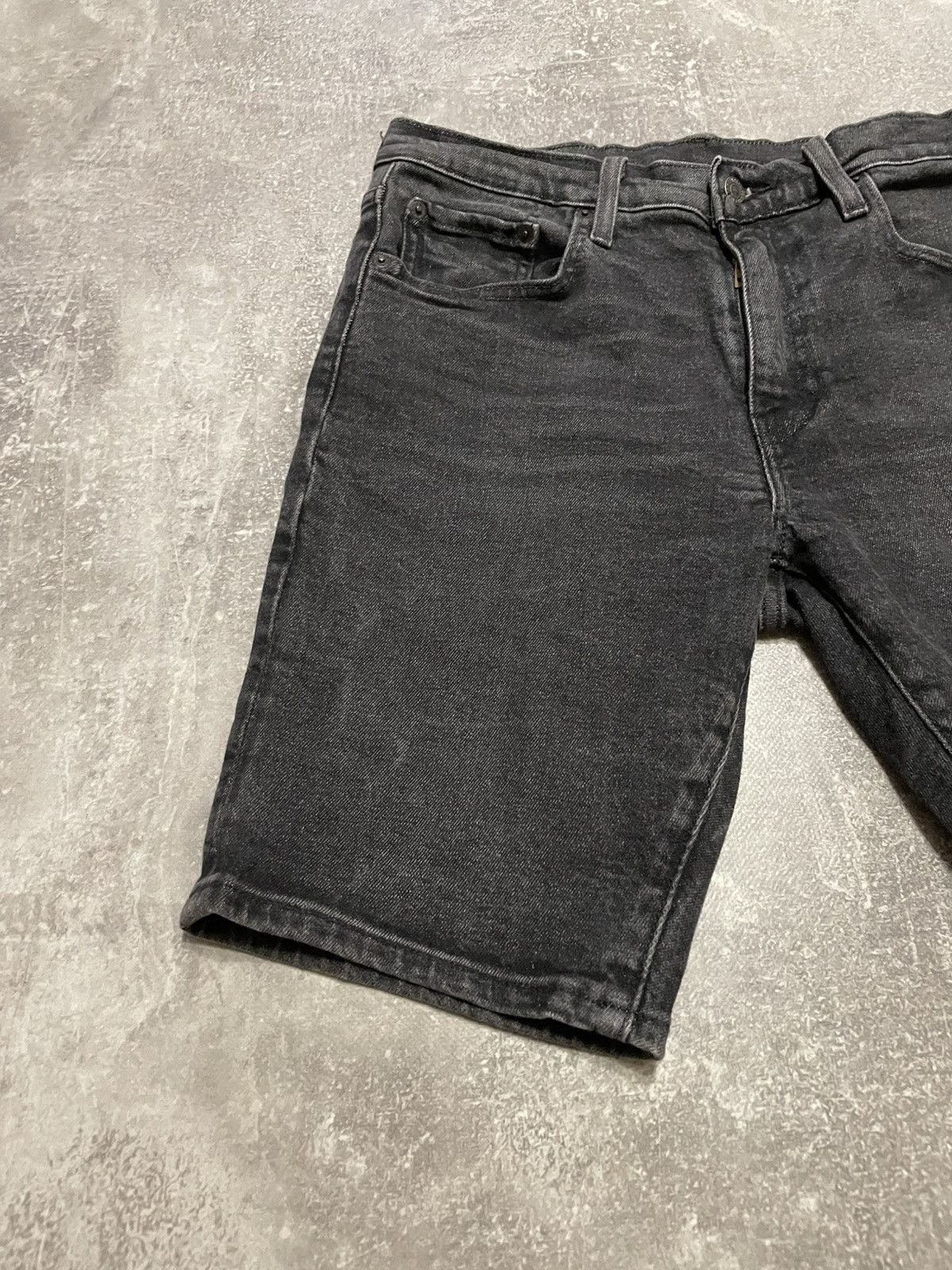 Levi's × Levi's Vintage Clothing Vintage Levis 502 Black Denim Jeans Shorts Size 30 Size US 30 / EU 46 - 4 Thumbnail