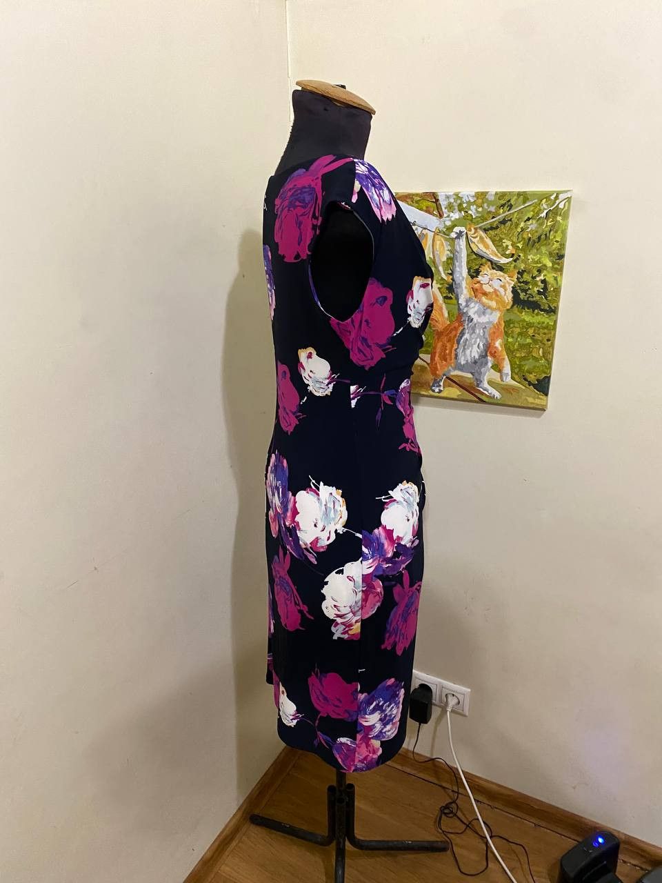 Lauren Ralph Lauren Lauren Ralph Lauren Floral Print Cap Sleeves Sheath Dress Size XL / US 12-14 / IT 48-50 - 7 Thumbnail