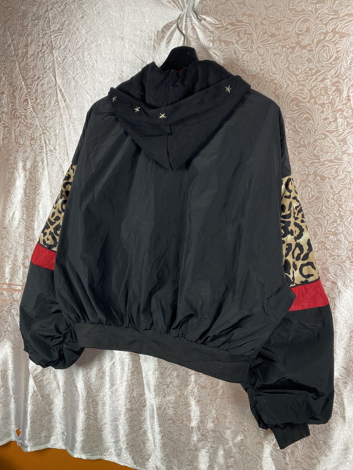 Japanese Brand Vintage Hell Cat Punks Ricca Leopard Panel Hooded Punk Jacke Size ONE SIZE - 13 Thumbnail