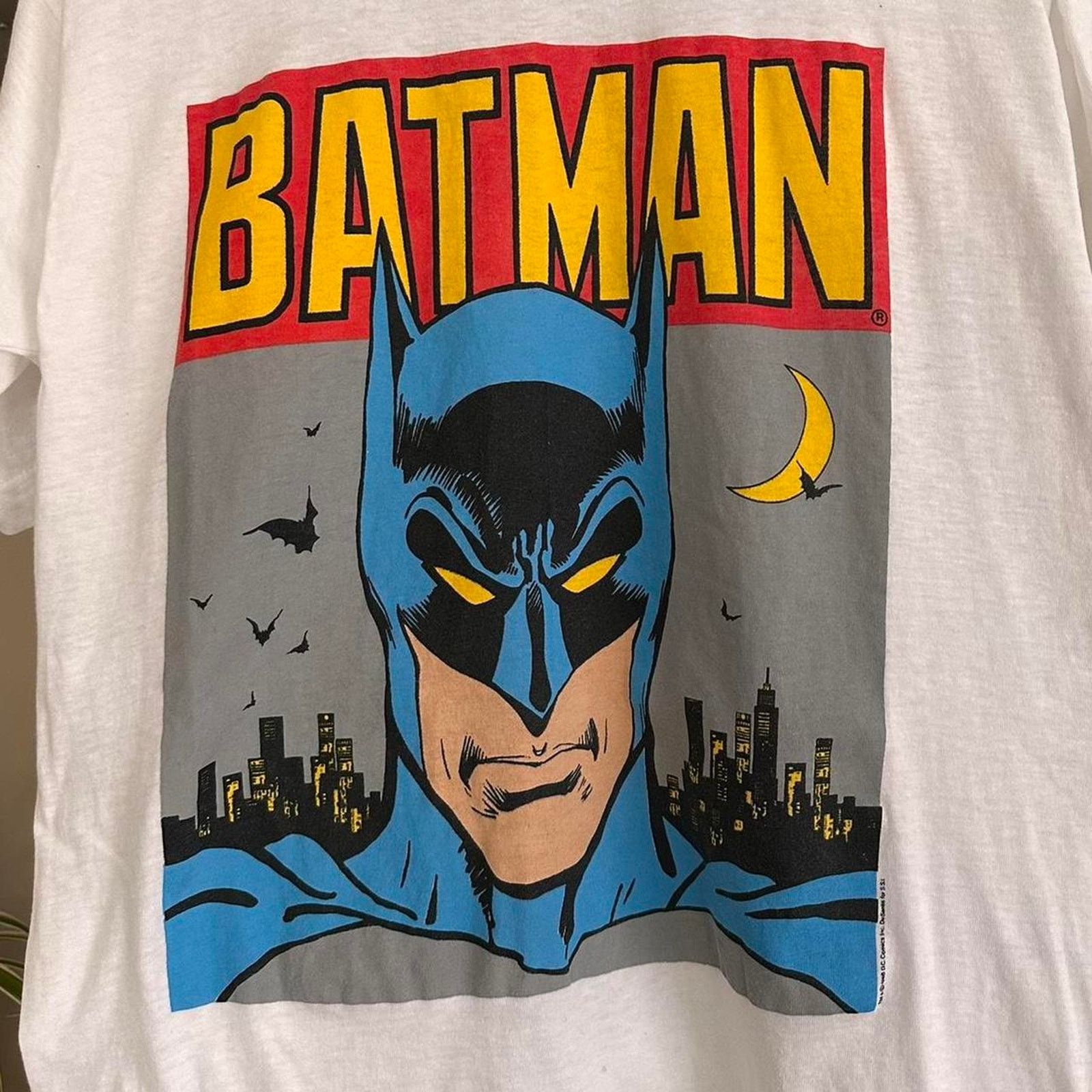 DC Comics × Vintage Vintage 1989 Batman Dc Comics Shirt Size US XL / EU 56 / 4 - 3 Thumbnail