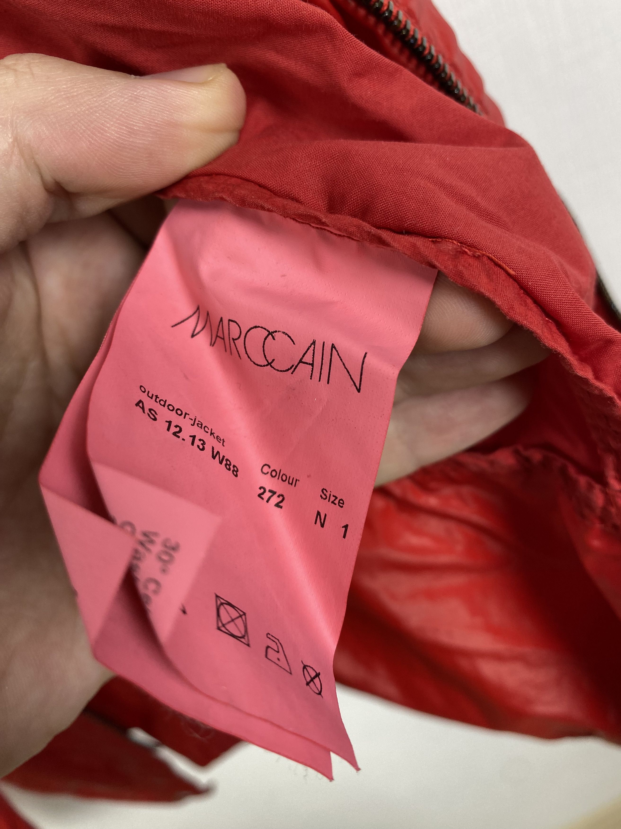 Other Marc Cain Red Cotton Jacket size 1 Size S / US 4 / IT 40 - 13 Thumbnail