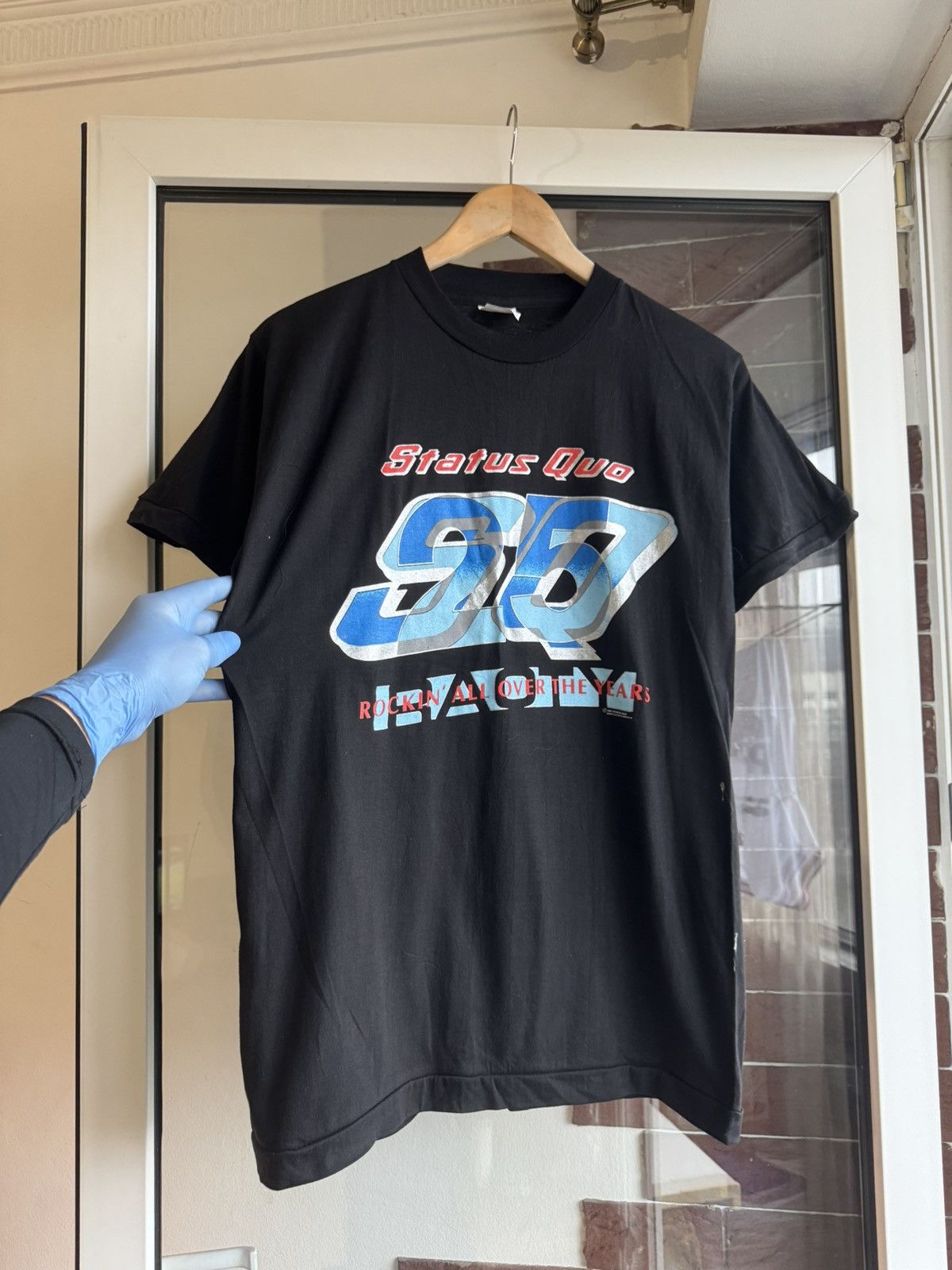 Band Tees Vintage Statu Quo 1990 tshirt Size US M / EU 48-50 / 2 - 1 Thumbnail