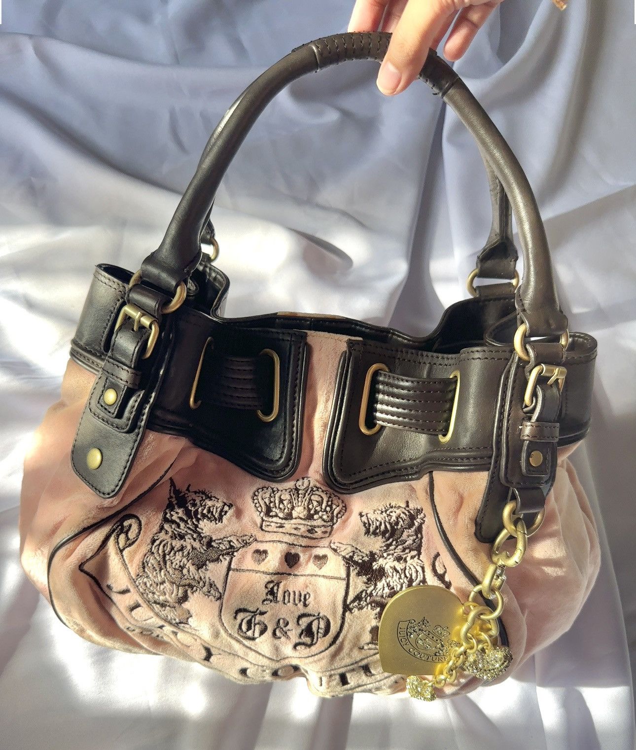 Juicy Couture Juicy Couture Fluffy Vintage Scottie Dog Pink Bag Size ONE SIZE - 1 Thumbnail