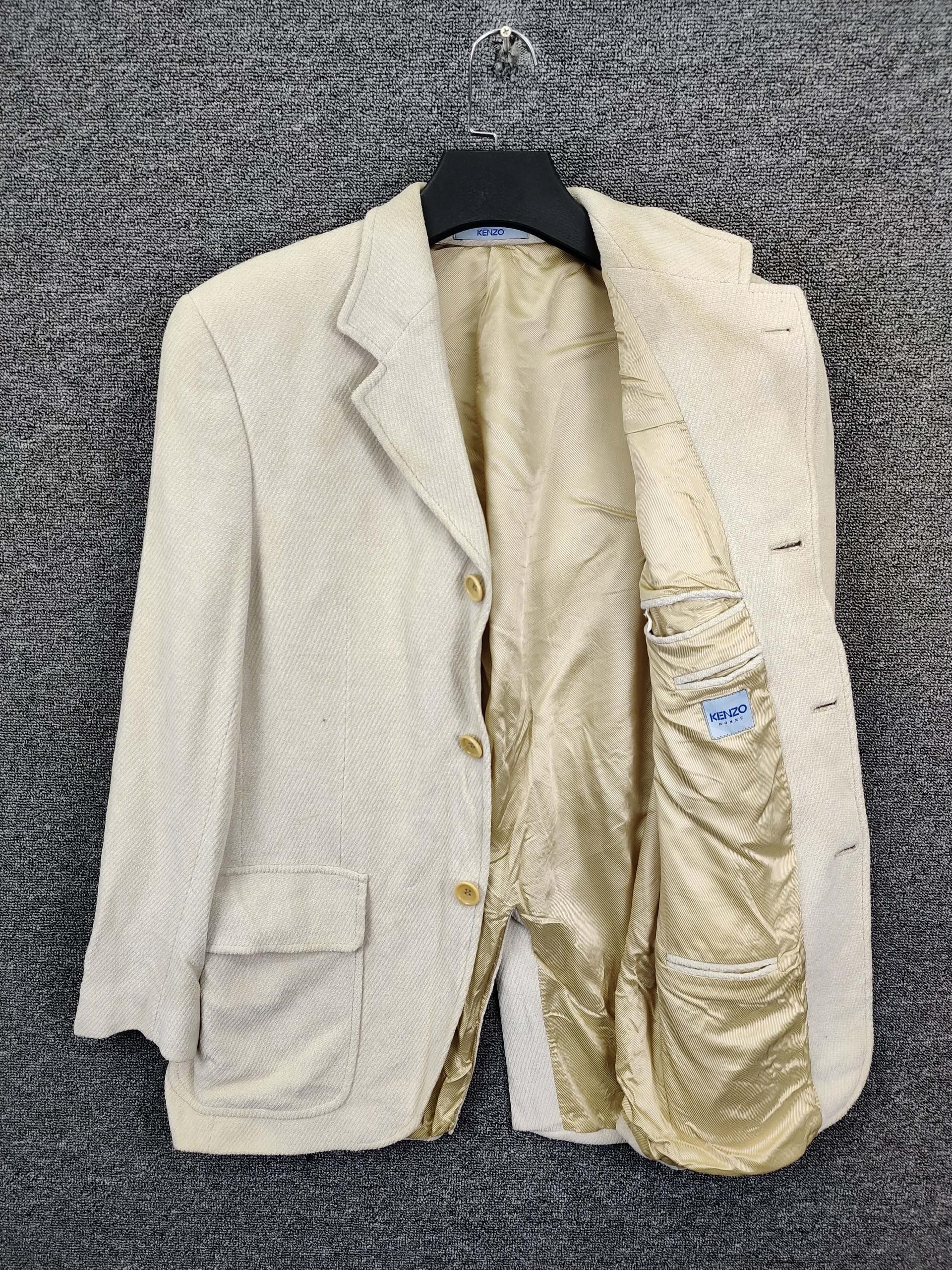 Kenzo Kenzo Homme Wool Blazer Coat Size US M / EU 48-50 / 2 - 6 Thumbnail