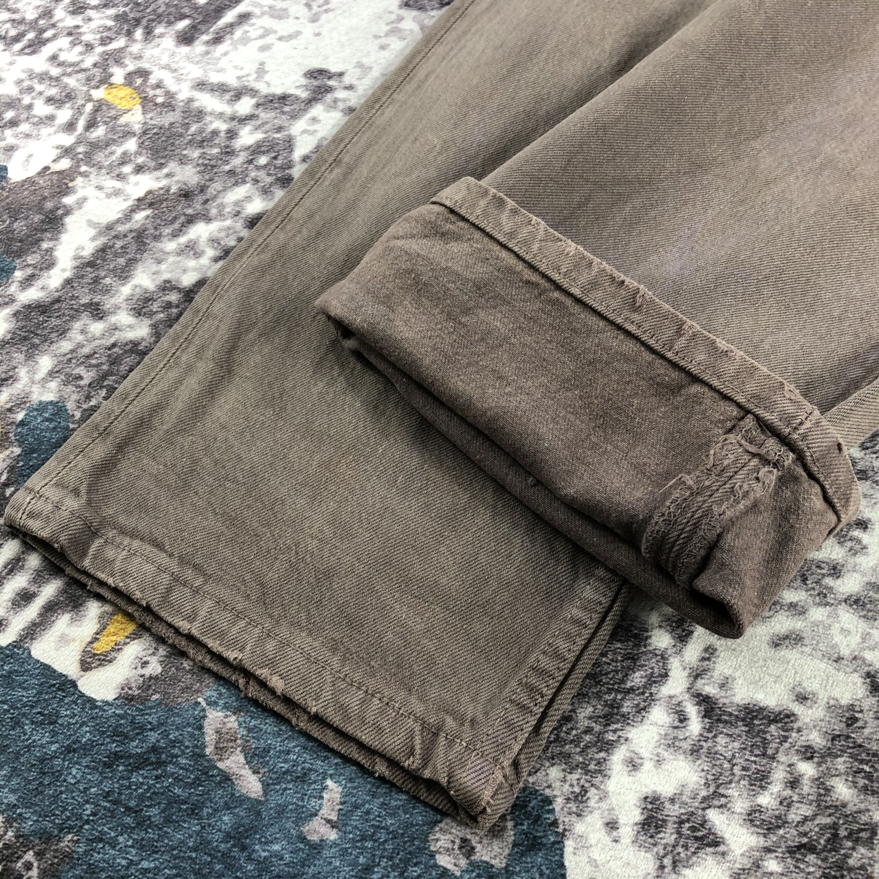 Levi's × Vintage Vintage 90s Ripped Levis 501 Jeans-JM2342 Size US 33 - 7 Thumbnail