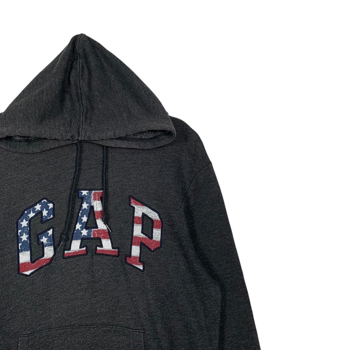 Gap Vintage Gap USA Flag Big Logo Hoodie Size US M / EU 48-50 / 2 - 5 Thumbnail