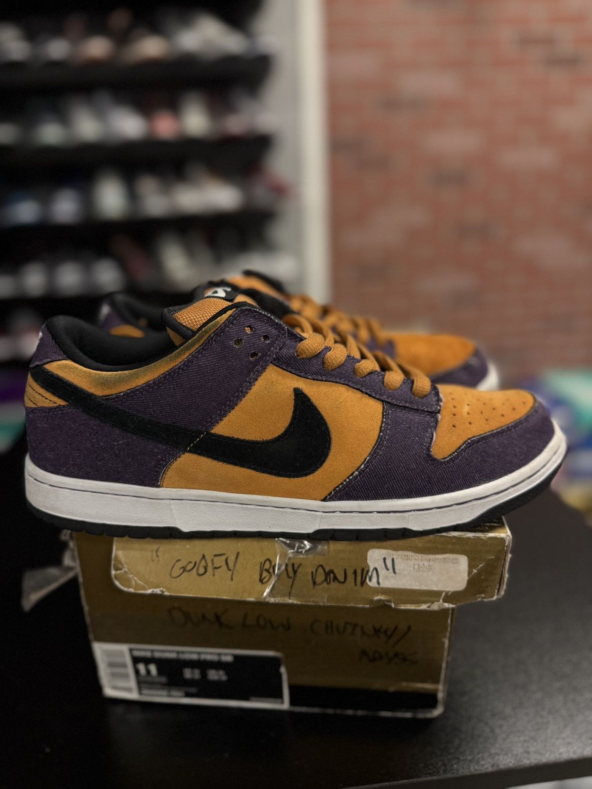 Nike Nike SB Dunk Low Pro Goofy Boy 2009 - Size 11 Size US 11 / EU 44 - 16 Thumbnail