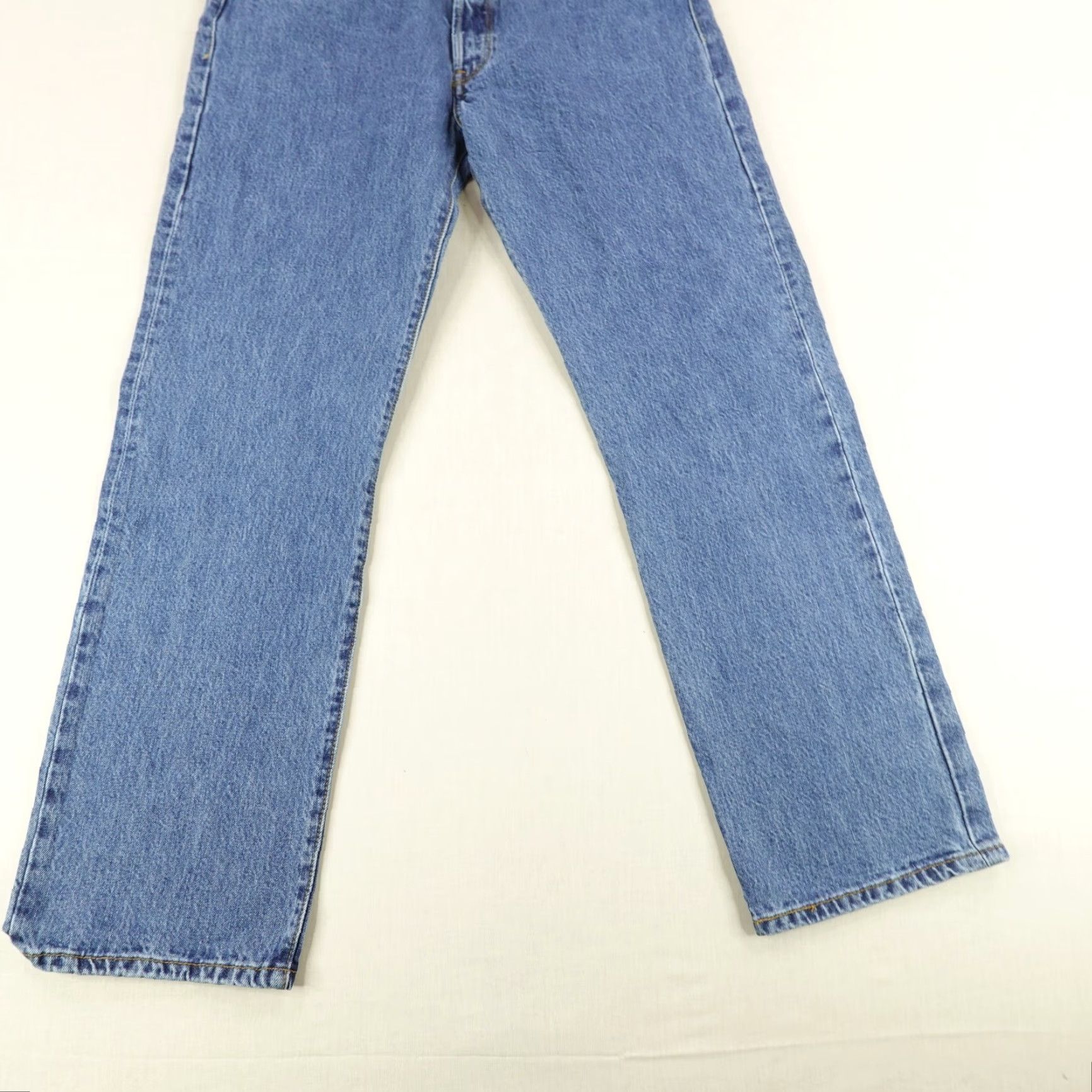 Levi's VINTAGE Levi's Jeans Mens 36x32 Straight Fit Cotton Denim Blue 501 Y2K Deadstock Size US 34 / EU 50 - 3 Thumbnail