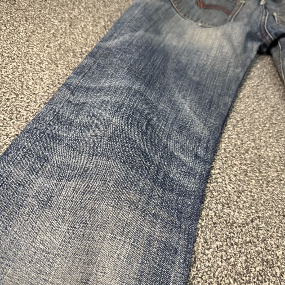 Beauty Beast Distressed Levis Cooper Thrashed Dirty Pants Size 29" - 3 Thumbnail