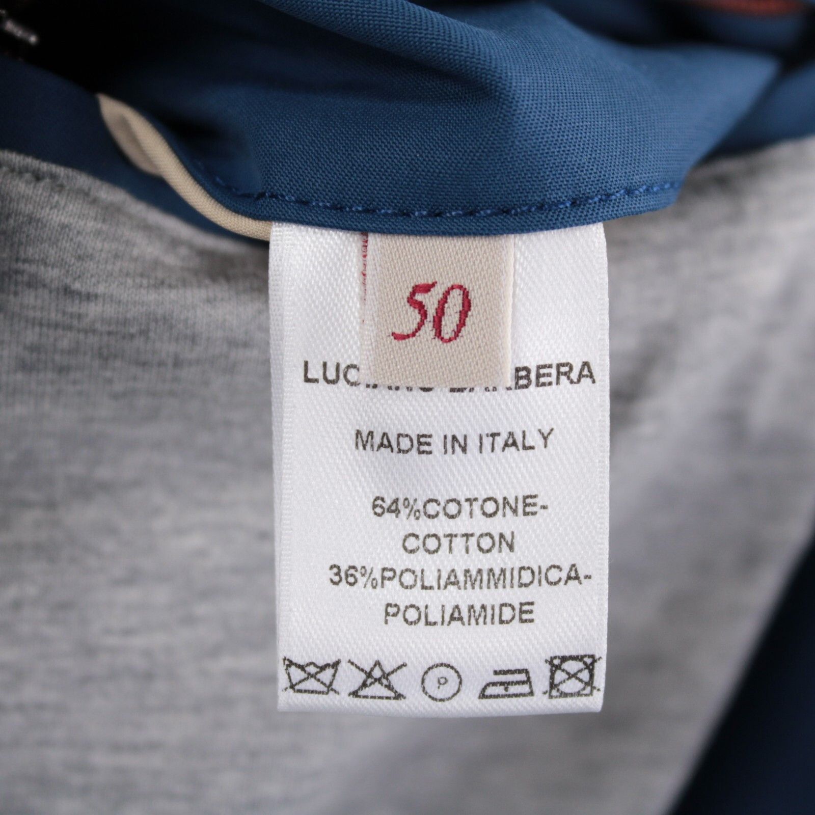 Luciano Barbera Luciano Barbera Jacket Size M US In Blue Cotton Blend Size US M / EU 48-50 / 2 - 9 Thumbnail