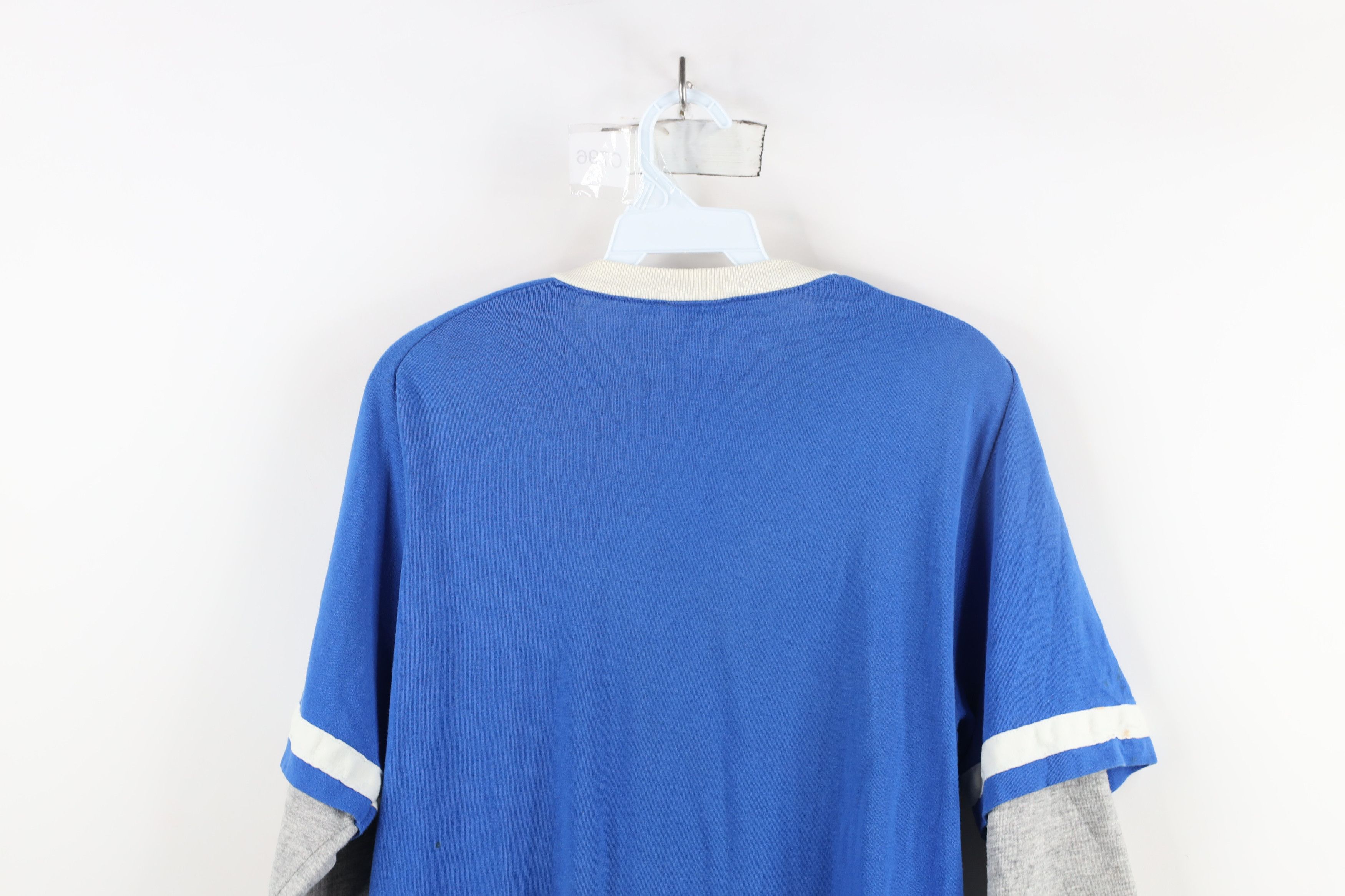 Nike × Vintage Vintage 80s 90s Nike 3/4 Sleeve Baseball Raglan T-Shirt USA Size US M / EU 48-50 / 2 - 13 Thumbnail