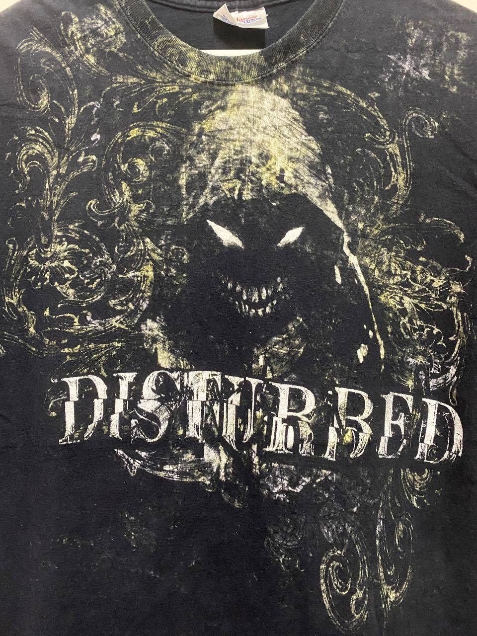 Vintage Vintage Band Disturbed Size US M / EU 48-50 / 2 - 2 Thumbnail