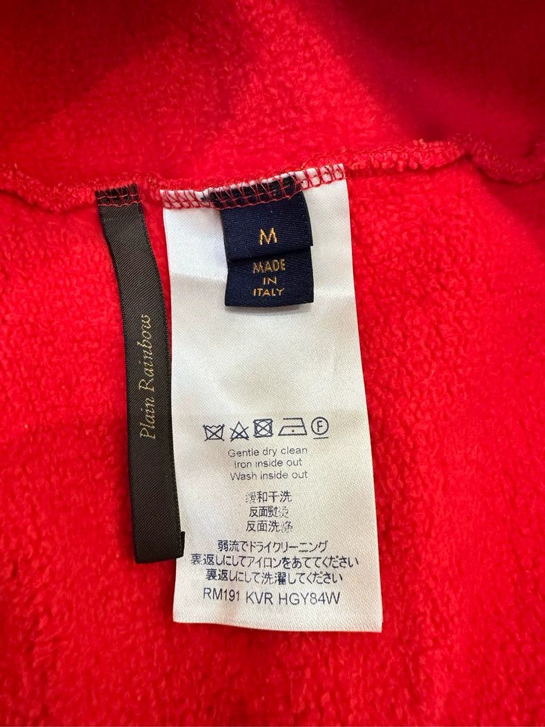 Louis Vuitton Louis Vuitton Red embroidered Wizard of Oz sweatshirt 2501- Size US M / EU 48-50 / 2 - 8 Thumbnail