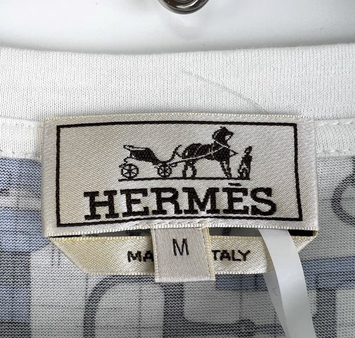 Hermes Hermes Spring/Summer New Animo Logo Short Sleeve T-shirt K12 Size US M / EU 48-50 / 2 - 4 Thumbnail
